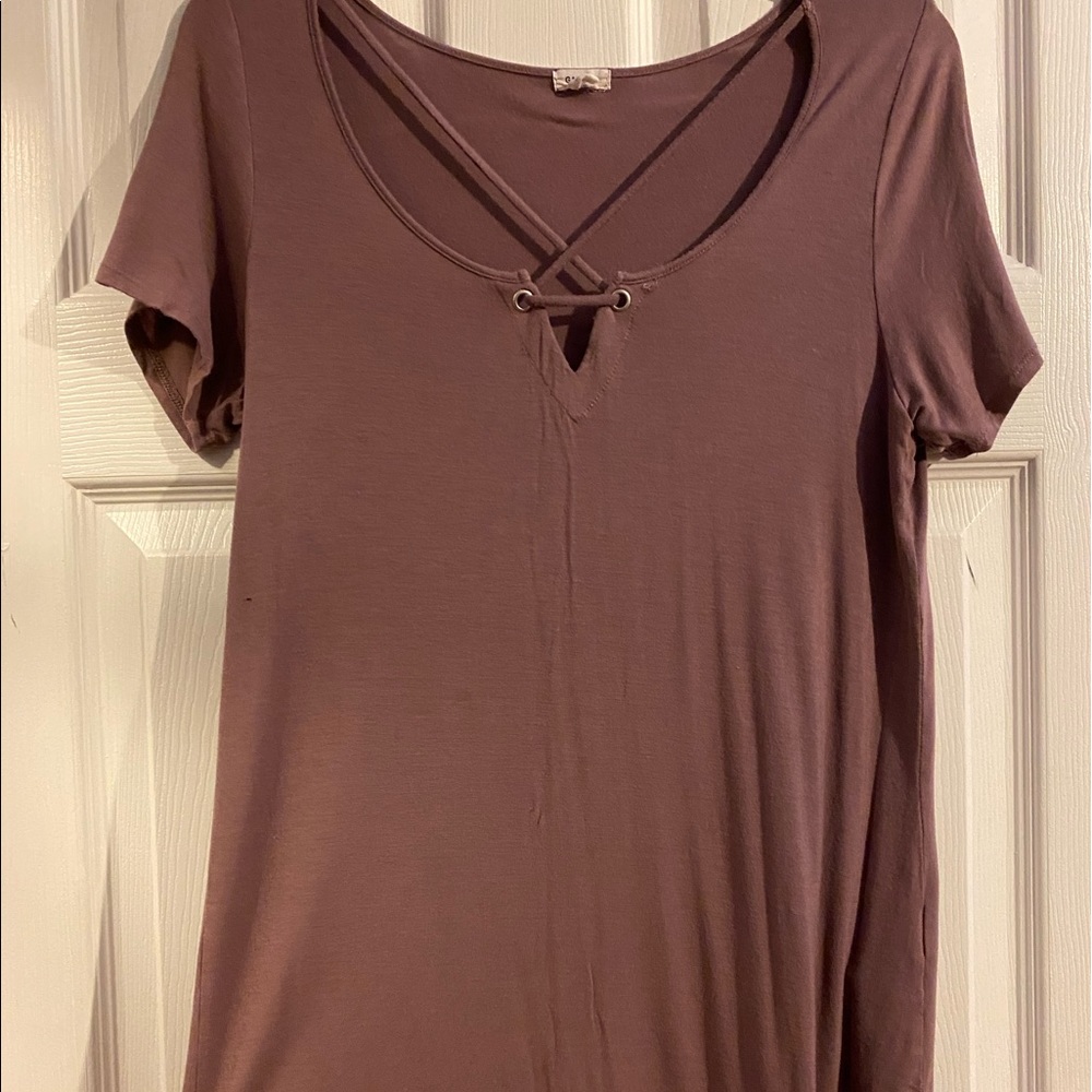 T-shirt with front detail